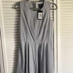 Armani Exchange Cotton Seersucker Dress! New!